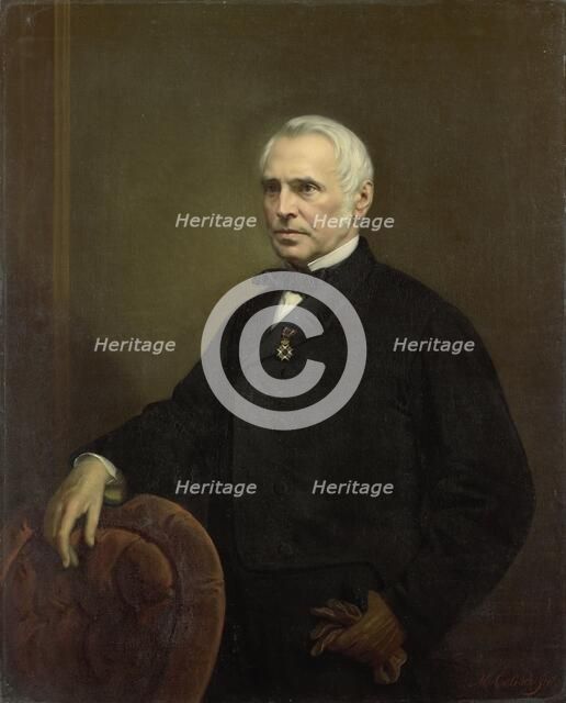 Cornelis Outshoorn (1810-75). Engineer and Architect, 1850-1870. Creator: Moritz Calisch.