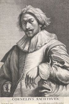 Cornelis Saftleven. From Icones principum virorum ('The Iconography'), before 1641. Creator: Lucas Vorsterman