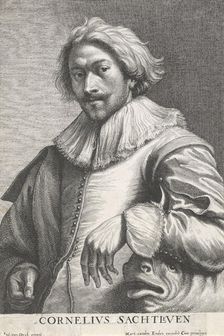 Cornelis Saftleven. From Icones principum virorum ('The Iconography'), before 1641. Creator: Lucas Vorsterman