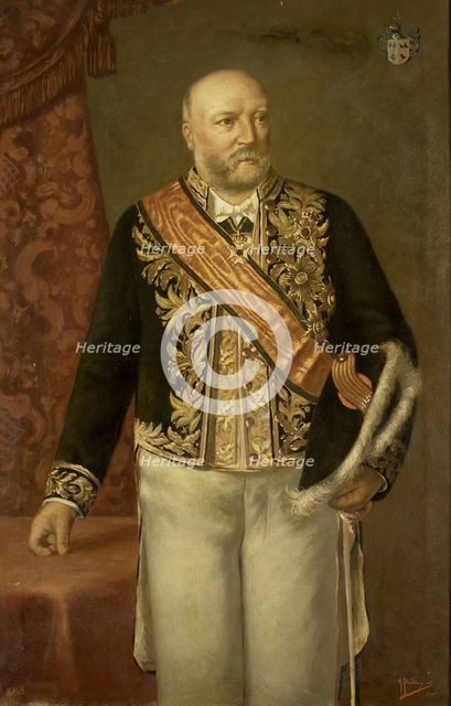 Cornelis Pijnacker Hordijk (1847-1908). Gouverneur-generaal (1888-93), 1895. Creator: Adriaan Johannes Petrus Boudewijnse.