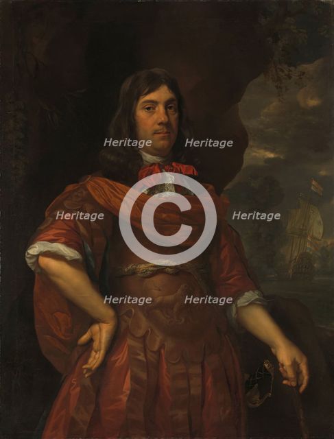 Cornelis Tromp (1629-91). Lieutenant-Admiral General, 1668. Creator: Jan Mytens.