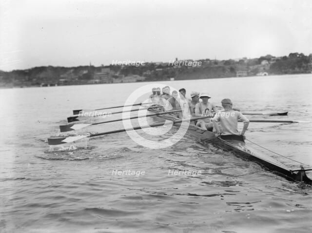 Cornell Varsity, Po'k'psie 6/17/11, 1911. Creator: Bain News Service.