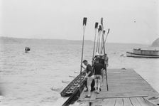 Cornell crew, between c1910 and c1915. Creator: Bain News Service