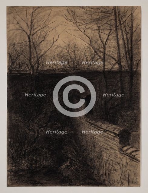 Corner of My Garden, between 1860 and 1924. Creator: Carel Nicolaas Storm.