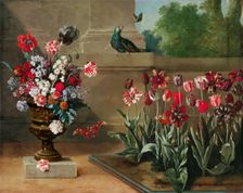 Corner of Monsieur de la Bruyere's Garden, 1744. Creator: Jean-Baptiste Oudry