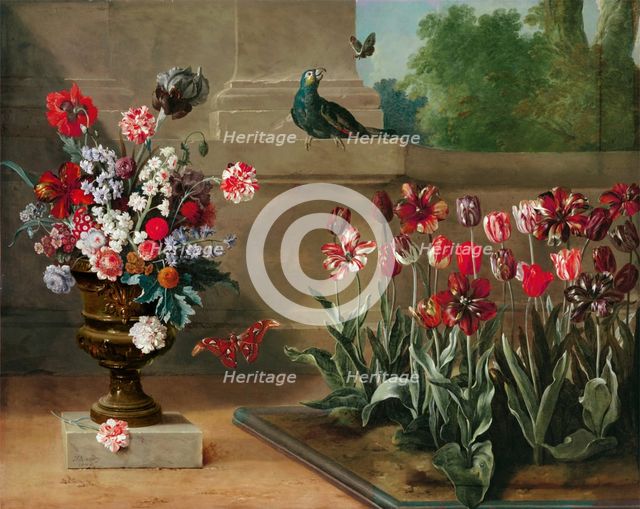 Corner of Monsieur de la Bruyere's Garden, 1744. Creator: Jean-Baptiste Oudry.