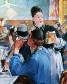 Corner of a Cafe Concert 1878-1880. Artist: Edouard Manet