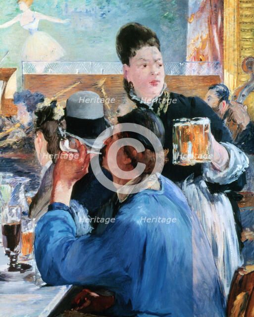 'Corner of a Cafe Concert', 1878-1880. Artist: Edouard Manet