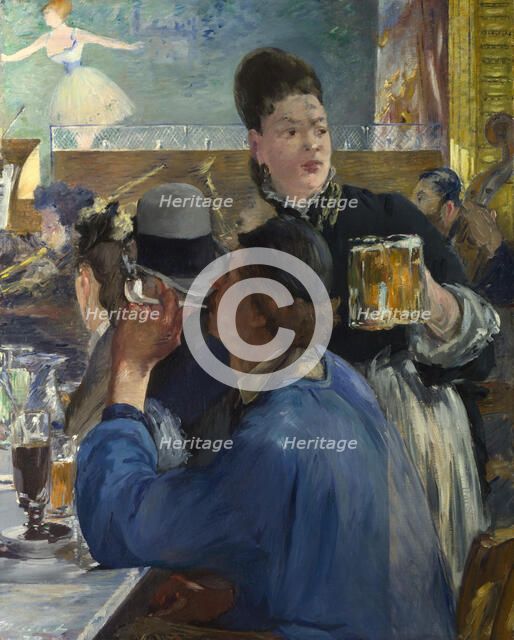 Corner of a Café-Concert, ca 1878. Artist: Manet, Édouard (1832-1883)