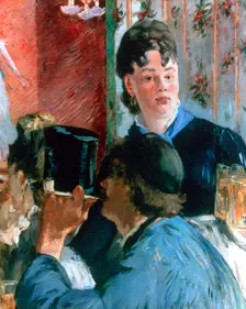 Corner of a Cafe Concert Detail, 1878-1880. Artist: Edouard Manet