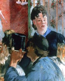 Corner of a Cafe Concert Detail, 1878-1880. Artist: Edouard Manet