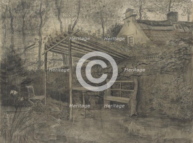 Corner of a garden. Creator: Gogh, Vincent, van (1853-1890).