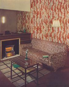 Corner of a lounge in a London flat by Ian Henderson c1945