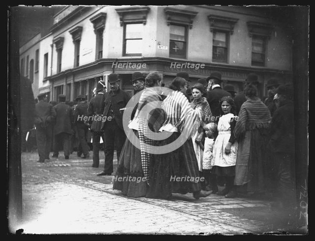 Corner of Custom House Street and Bute Street, Cardiff, 1892. Creator: William Booth.