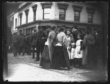 Corner of Custom House Street and Bute Street, Cardiff, 1892. Creator: William Booth