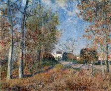 Corner of the Wood near Sablons 1883. Creator: Alfred Sisley