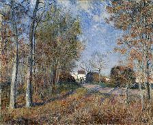 Corner of the Wood near Sablons 1883. Creator: Alfred Sisley