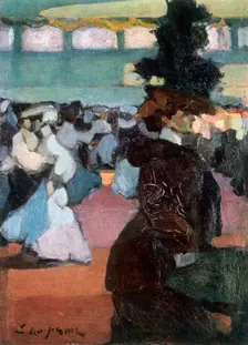 Corner of the Ball 1905. Artist: Edmond Lempereur