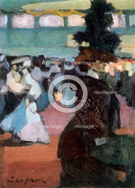 'Corner of the Ball', 1905. Artist: Edmond Lempereur