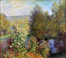 Corner of the Garden at Montgeron, 1877. Creator: Claude Monet