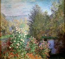 Corner of the Garden at Montgeron c1876. Artist: Claude Monet