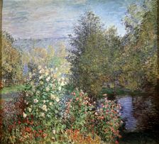 Corner of the Garden at Montgeron c1876. Artist: Claude Monet