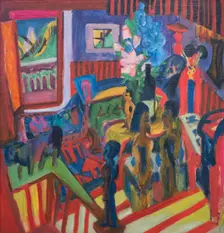 Corner of the studio, 1920. Creator: Kirchner, Ernst Ludwig (1880-1938)