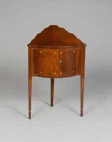 Corner Basin Stand, 1790/1800. Creator: Unknown