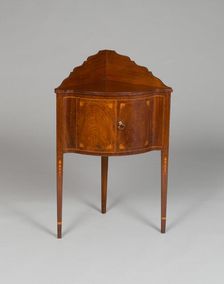 Corner Basin Stand, 1790/1800. Creator: Unknown
