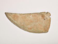 Corner tang knife blade, 2000-250 BCE. Creator: Unknown