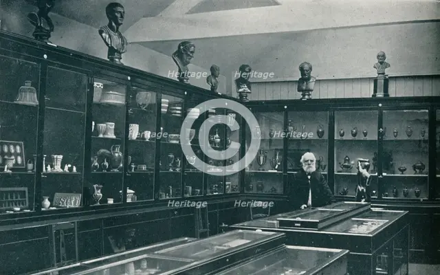 'Corner View of the Wedgwood Museum on the Old Works at Etruria, Staffordshire', c1908. Artist: Unknown.