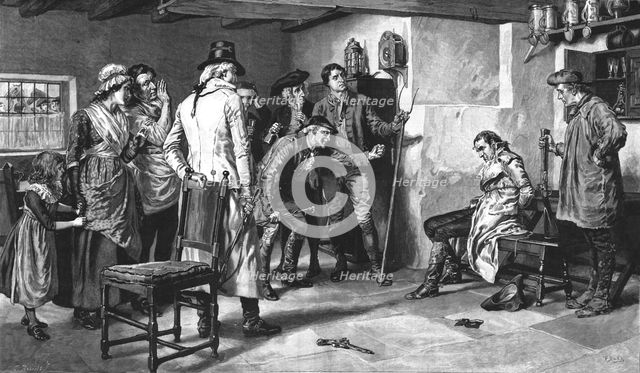''Cornered'; after Frank Dadd, R.I', 1890. Creator: Unknown.