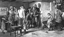 'Cornered'; after Frank Dadd, R.I 1890. Creator: Unknown