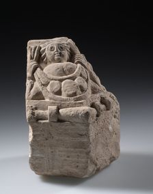 Cornerstone or Corbel (?), 400s. Creator: Unknown