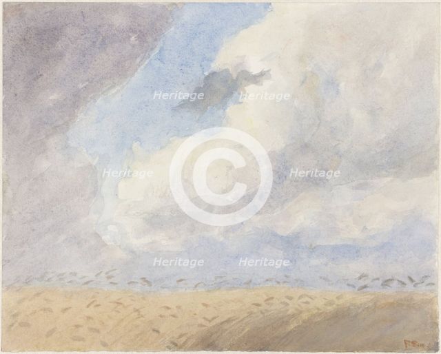 Cornfield, 1872-1944. Creator: Frans Smissaert.