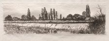 Cornfield, 1879. Creator: Otto H. Bacher (American, 1856-1909)