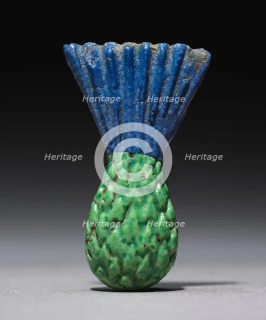 Cornflower Inlay, 1350-1296 BC. Creator: Unknown.