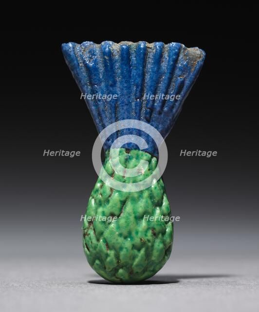 Cornflower Inlay, 1350-1296 BC. Creator: Unknown.