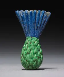 Cornflower Inlay, 1350-1296 BC. Creator: Unknown