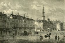 Cornhill in 1630 (c1872). Creator: Unknown