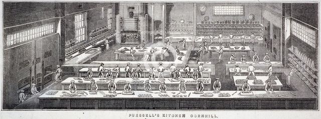 Cornhill, London, 1840. Artist: WD Hornsby