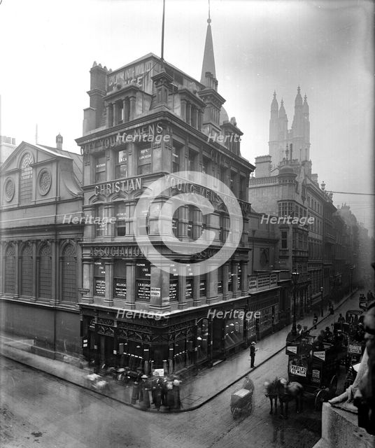 Cornhill, London, 1899. Artist: Bedford Lemere and Company