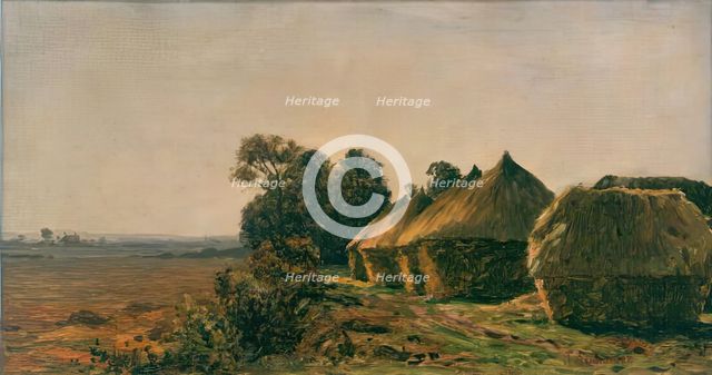 Cornricks - Evening. Creator: James Aumonier.