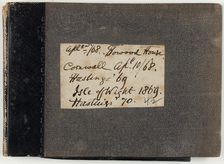 Cornwall, 1868-69. Creator: Charles George Lewis