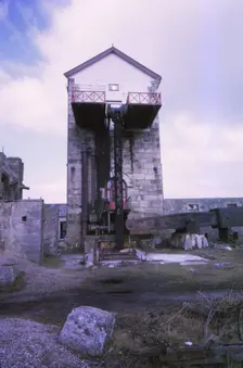 Cornwall, Taylors Shaft Engine House, Cambourne, 20th century. Artist: CM Dixon