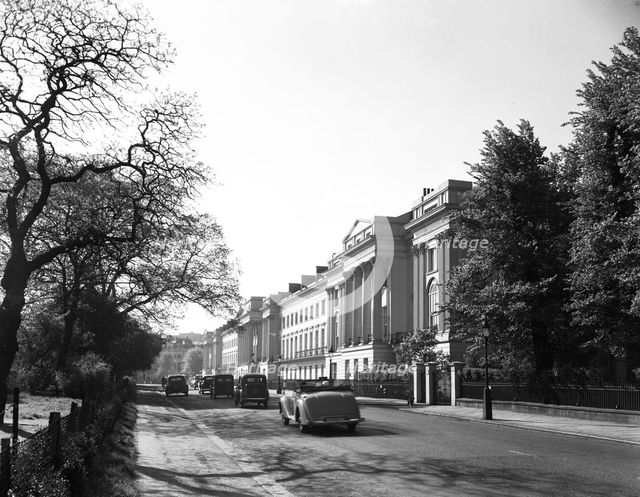 Cornwall Terrace, Regent's Park, London, c1955.  Creator: Arthur Charles Kirby Ware.