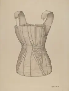 Corset, 1935/1942. Creator: Rex F Bush