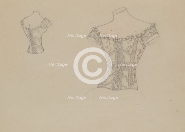 Corset, 1935/1942. Creator: Sylvia DeZon.