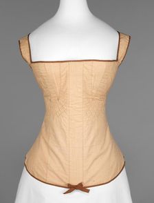 Corset, American, 1815-25. Creator: Unknown