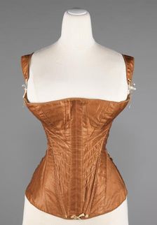 Corset, American, 1830-35. Creator: Unknown